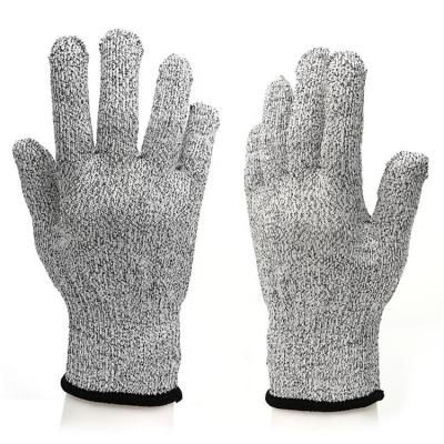 China Anti-Cut Anti Cut Industrial Class 3/5 Cut Resistant Gloves Gray for sale