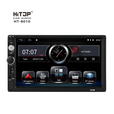 China Universal Car Multimedia Player 2 Wifi DVD GPS Navigation Player 2 Din 7 Inch Android Car Radio for sale