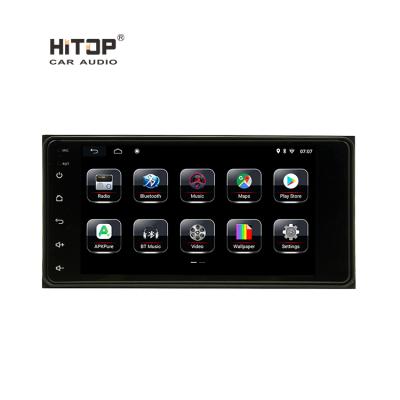 China Video Universal Car DVD Multimedia GPS Navigation Android GPS System Touch Screen Double Din Audio CD Player for sale