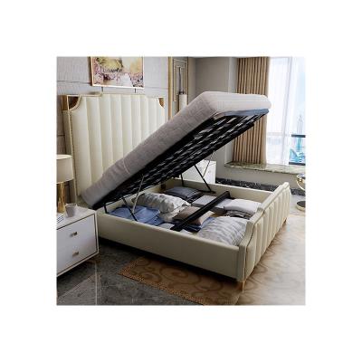 China Modern Home High End Adjustable Farmhouse 3d Design Double Bed (Other) for sale