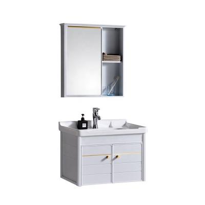 China Modern High Quality Smart Mirror Cabinets Storage Basin Sinks Hotel Vanities Modern Bathroom Vanities for sale