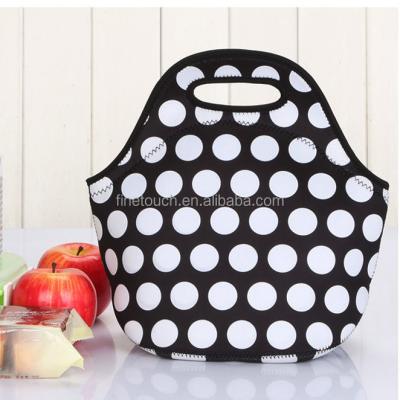 China Wholesale Fashion Personalized Food Neoprene Lunch Carry Bag For Adults for sale