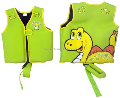 China Real eco-friendly neoprene+EPE elastic foam netting recover marine floating life vest for sale