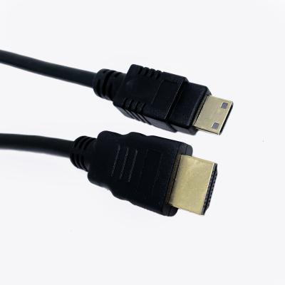 China Camera Factory Production 1M Black Mini HD To HDMI Cable 1080P 3D for sale