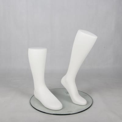 China Adult Female Self Standing Mannequin Foot Display Magnet Foot Display Shorts Leg Form For Socks for sale