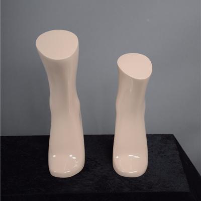 China Eco-friendly Fiberglass Sock Foot Form Foot Display Mannequin For Adults for sale