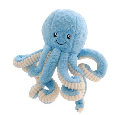 China Hot Selling Custom Cute Big Octopus Plush Toy Giant Pink White Blue Orange Purple Soft Gift Cute Stuffed Toy for sale