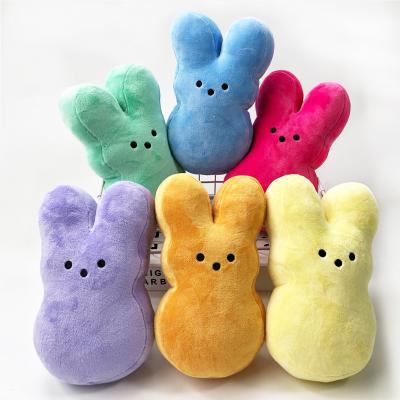 China Wholesale Colorful Stuffed Cute Easter Bunny Easter Rabbit 15cm Rabbit Kawaii Easter Bunny Animal Stuffed Animal Bunny for sale