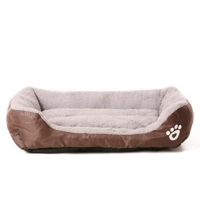 China Large Four Seasons Motto Pet Cat Bed Waterloo Golden Retriever Pet Beds Oxford Sustainable Dogs Pet Dog Kennel Cloth for sale