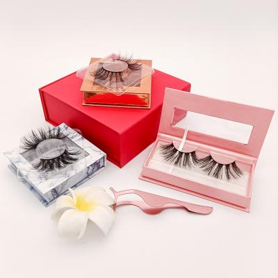 China Wholesale New Design 3D Soft Natural Mink False Lashes Soft Supplier in China fast delivery for sale