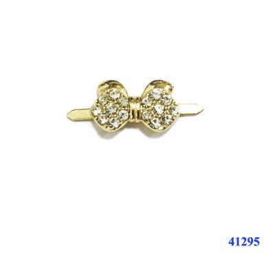 China Decorative Mini Shoe Buckle Metal Ladies Shoe Accessories For Butterfly Shoe Buckle for sale