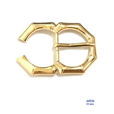 China Adjustable Shoe Buckle Ladies Metal Sandal Shoe Pin Buckles With Terminal 22 Mm for sale