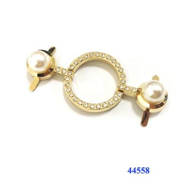 China Shoe Buckle High Quality Women Metal Sandal Decorative Rhinestone Buckles for sale