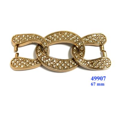 China Newest Shoe Buckle Zinc Alloy Decorative Shoe Chain For Ladies Shoe Buckles for sale