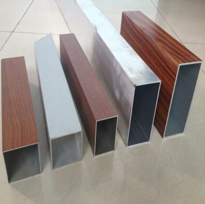 China Rectangular Aluminum Extrusion Tube T4 , Authorized Welding Aluminum Tube for sale