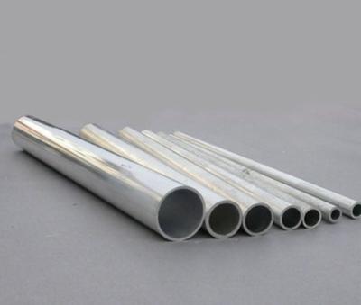 China Aluminium-Schlauchverdrängungs-Profil-rundes Aluminiumrohr des Baumaterial-6063 zu verkaufen