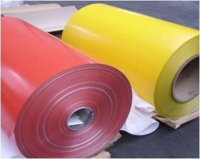 China 3003 / 5052 Color Coated Aluminum Coil Width 800 - 1400mm Painted Aluminum Coil for sale