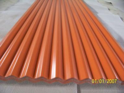 China Lightweight Colored Aluminum Roofing Sheet Corrugated 1050 / 1060 / 1100 / 3003 for sale