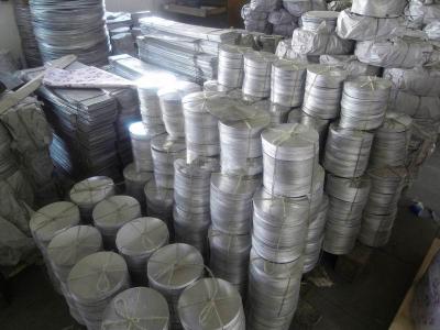 China El círculo de plata formó el disco de aluminio 1070/1100 espacios en blanco de sellado para el Cookware en venta