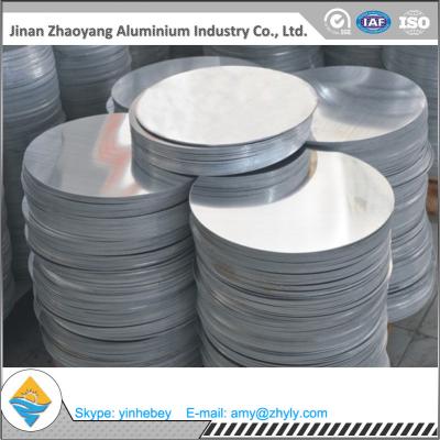 China 1100 círculo del aluminio de la oblea 100m m 200m m 300m m 500m m 600m m 800m m del aluminio en venta