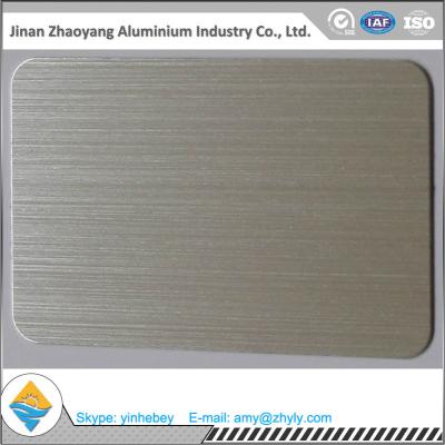 China Aluminiumlegierungs-Blatt des Temperament-6063 T6 30mm x 1220mm x 2440mm Aluminiumbürsten-Blatt zu verkaufen