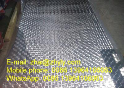 China Bright Prime Diamond Aluminum Coil / Sheet For Heat Insulation H14 H18 H24 H112 for sale