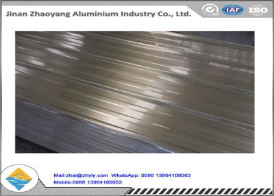 China Corrugated Aluminum Manganese Alloy Roof Panels Width 500 - 1500 mm ISO Approval for sale