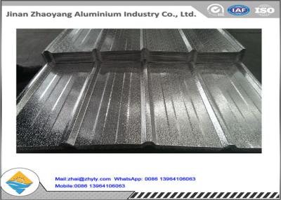 China 0.5mm 0.8mm Galvalume Industrial Corrugated Roofing Sheets H14 H24 H18 H112 for sale