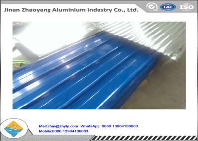 China Umweltschutz-gemaltes gewölbtes Aluminiumblatt H14 H24 H18 H112 zu verkaufen