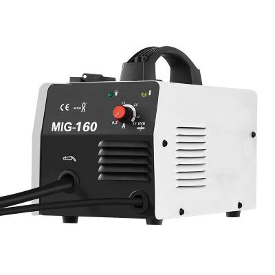 China INVERTER MIG 160 IGBT GAS/GASLESS MIG/MAG 160 WELDING MACHINE PORTABLE ARC WELDERS for sale