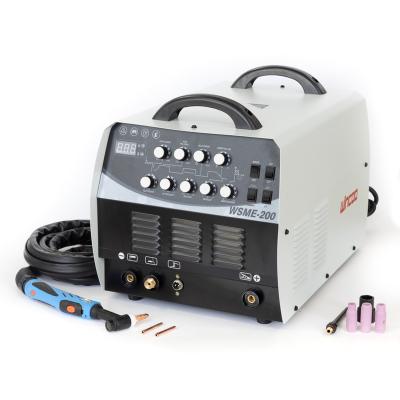 China Muttahida Majlis-e-Amal Multifunctional Pulse Cat WSME-200 TIG-200 AC/DC AC DC Welder Aluminum TIG Welding Machine for sale