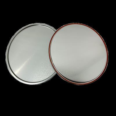 China Dia171mm Non-Refillable Tinplate Bottom End Cap Lid For Metal Chemical Industrial Canisters for sale