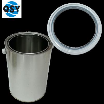 China Non Refillable Metal Can End Lid Clips Lid 127mm For Paints Tin Can for sale