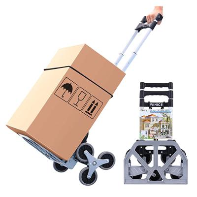 China Hot Selling Industrial Folding Hand Heavy Duty Collapsible Trolley Portable Aluminum Alloy for sale