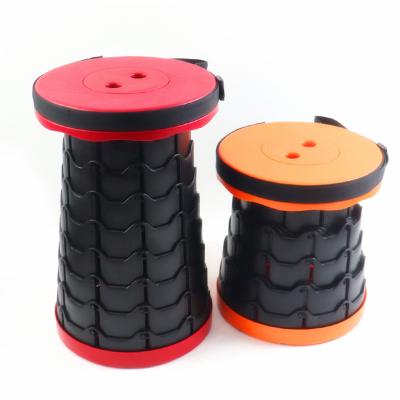 China Amazon Stool Chair Foldable Plastic Retractable Stool Seat Foldable Hot Selling Outdoor Fishing Flexible Stool for sale