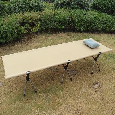 China Outdoor fishing camping picnic foldable bed ultralight foldable fishing folding bed camping bed for sale