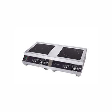 China Main Table Double Knob With Timing Table Head The Double 5 Kw Soup Flat Induction Cooker for sale