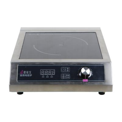 China Power Saving 3.5KW Stainless Steel Heating Commercial Induction Cooker For Kitchen Appliances for sale