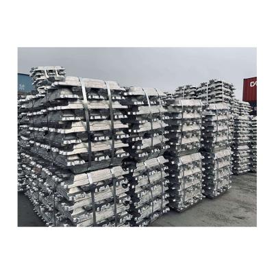 China Lower price hot sale appearance professional silver white aluminum ingot for mainly use for smelting ingot AI001 for sale