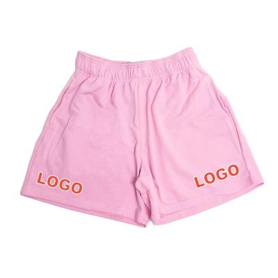 China Breathable Elastic Waistband Custom Shorts Cotton Basketball Shorts Gym Running 5 Inch Shorts With Side Pockets POWER30 for sale