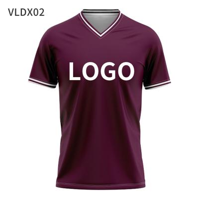 China Shirts & Tops Quality High Quality Club Thailand Jersey Football Wear Rugby T-shirt V-Neck Sportswear Custom Soccer Tank Top VLDX02 for sale