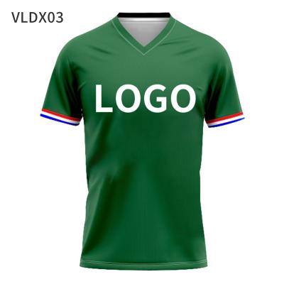 China Shirts & Tops Hot Sales Custom Rugby Shirts Customized Soccer Jersey Wholesale Sportswear Latest Design Customized Soccer Jersey VLDX03 for sale