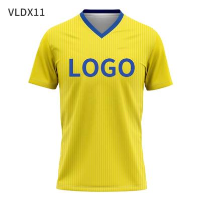 China Shirts & Custom Team Short Sleeve Club Uniforms Team Short Sleeve Football T-shirt Men Thailand Tops Sublimation Sublimation Quick Dry Soccer Jersey VLDX11 for sale