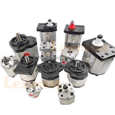 China Direct Selling Double Speed ​​Pumps Manufacturers Hydraulic Gear Pump Small Aluminum Hydraulic Pump Series for sale