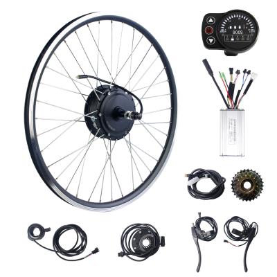 China Professional 16inch 20inch 24inch 26inch 27.5inch 28inch 29inch 700C Hub Motor 36V/48V 350W Spin Speed ​​E Bike Brushless Parts 16