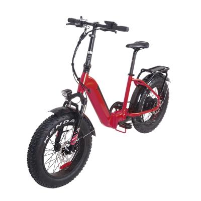 China Cheapest Design Multifunctional Mountain Fashion E Tire Carbon Fat Folding Electric Bike for sale