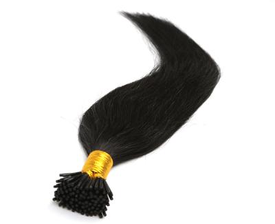 China Silky straight wave ready to ship I/U/flat hair tip keratin hair extension, 0.8 grams per strand 100 strands per pack pre bonded hair extension for sale