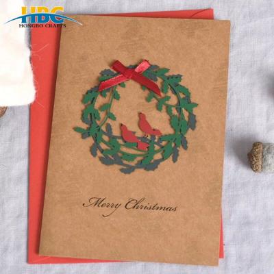 China Custom cheap recycled diy handmade greeting card from Europe for sale