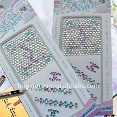 China Fake Stone Null Null Crystal Adhesive Stickers/Gem Decorative Phone for sale