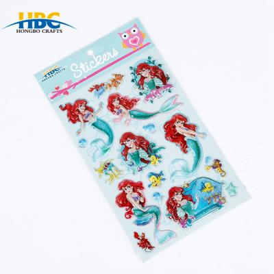 China Waterproof+Eco-friendly Puffy Sticker 3d EVA Foam Animal Bubble High Quality Waterproof+Eco-friendly Cartoon Stickers For Kids for sale